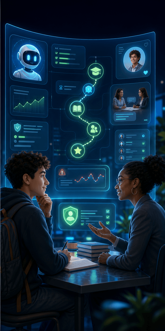 SuccessAI Student Success Platform project visual